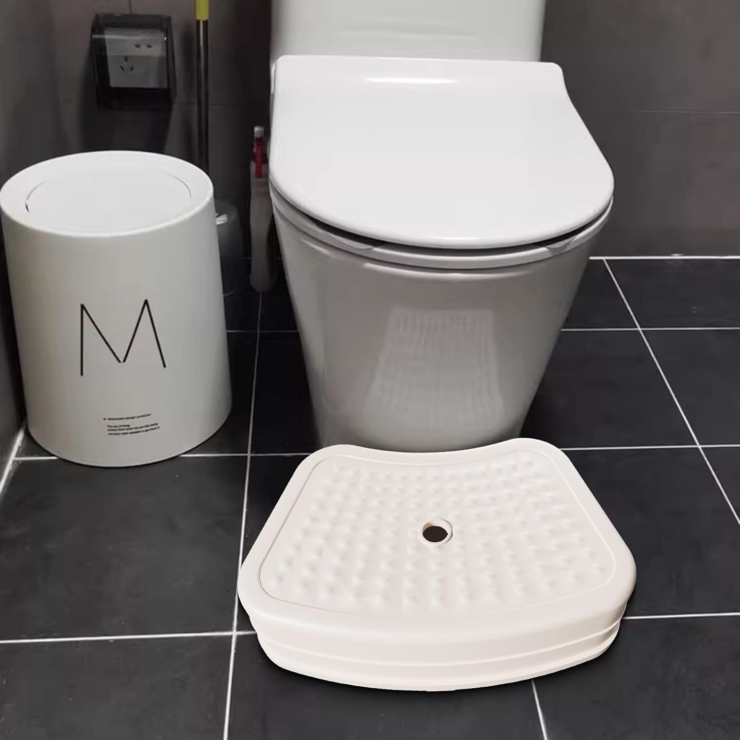 Non-Slip Kids Step Stool–Sturdy Safe Toddler Step Stool for Bathroom Sink,SIVOSUI Potty Training, Kitchen & Bedroom,with Soft Anti-Slip