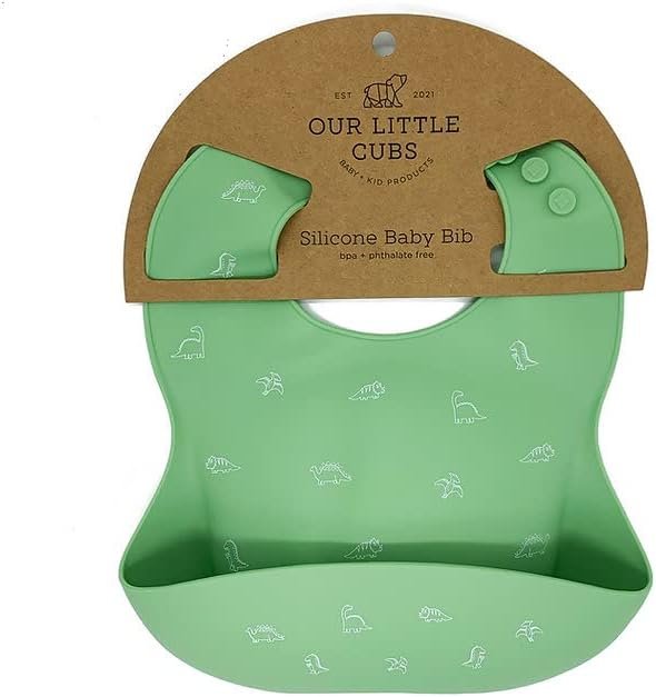 Silicone Baby Bibs Adjustable Fit Baby Bib Waterproof Bibs Baby Eating Supplies Feeding Supplies