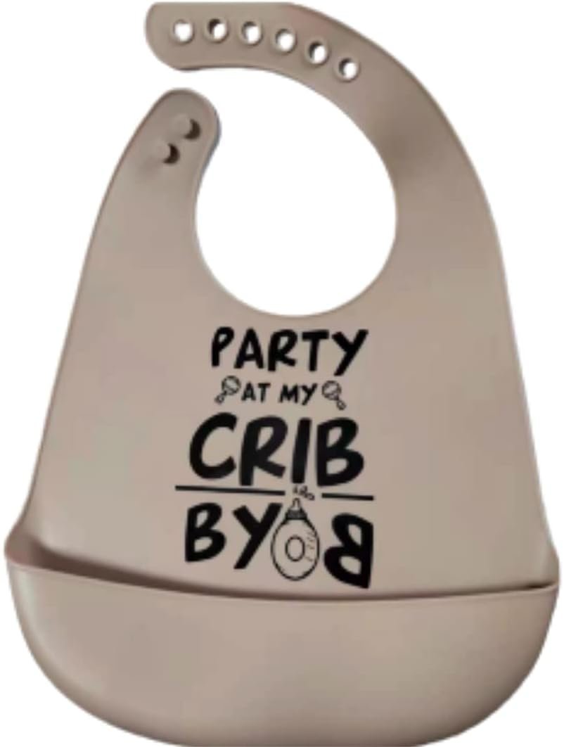 Silicone Baby Bibs for Boys & Girls – Waterproof, Soft Feeding Bib with Food Catcher – BPA Free Toddler Bib for Drooling, Teething & Solid Food Essentials