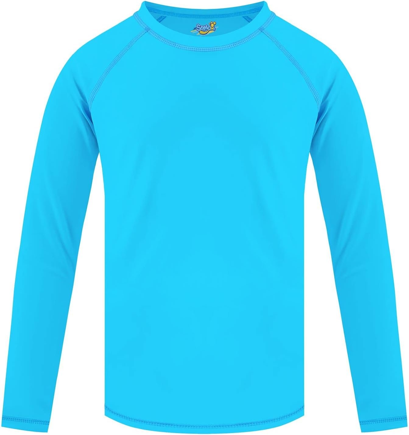 Boys’ Rash Guard Long Sleeve UPF 50 Sun Shirts for Toddler Kids Youth Water Swimming Rashguard