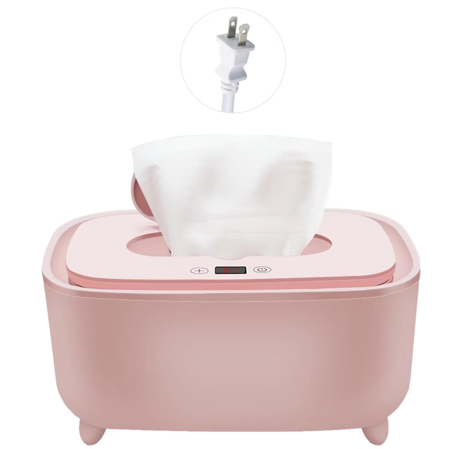 Wipe Warmer – 2026 New Premium Baby Wet Wipes Dispenser, Baby Wipe Warmer for Home Use – Essential Calentador De Wipes para Bebes – Travel Friendly with Direct Plug-in Power Supply