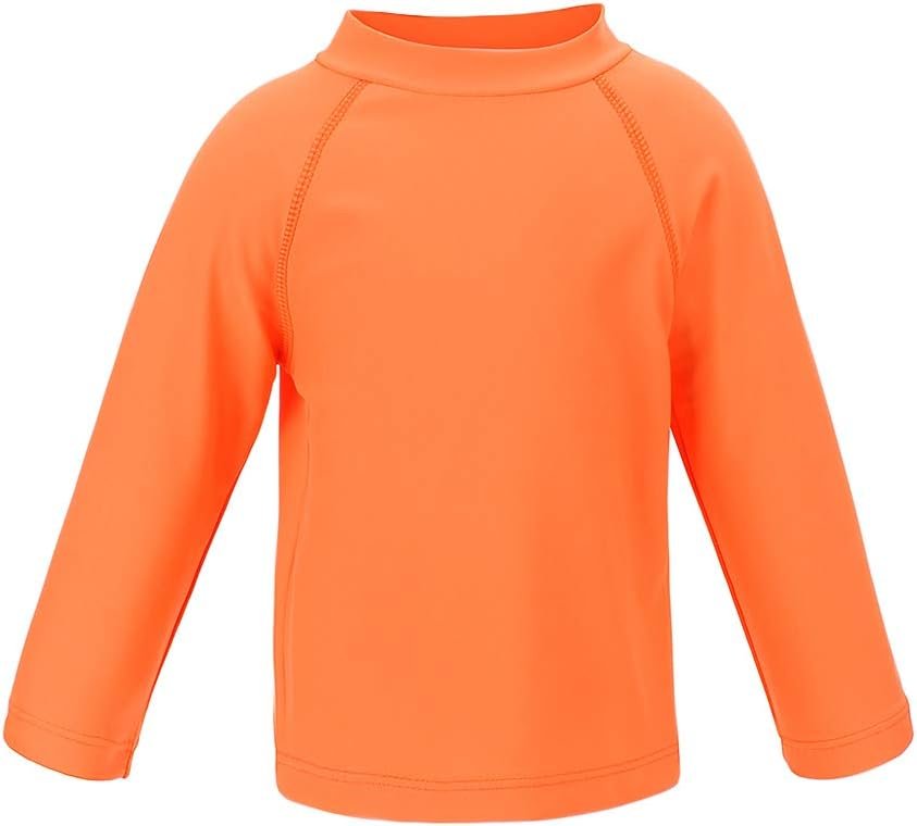 ESTAMICO Boys’ UPF 50+ Long-Sleeve Rashguard Athletic Swim Shirt