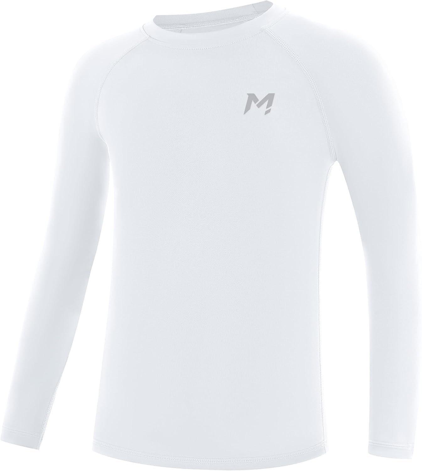 Moozava Boys Compression Shirt Long Sleeve Quick Dry Youth Undershirt Football Baseball Kids Athletic Soccer Base Layer Tops