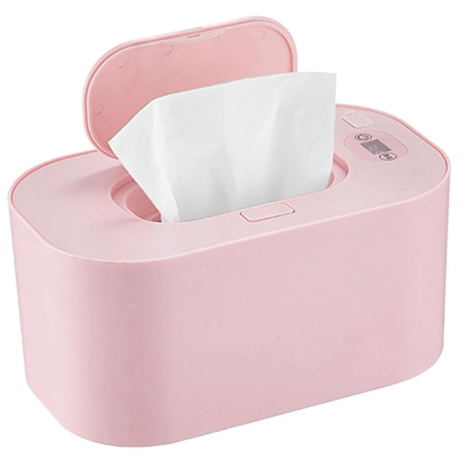 Baby Wipe Warmer, Portable Wipes Heater with Adjustable Thermostat & PP Material for Home and Car Use ()