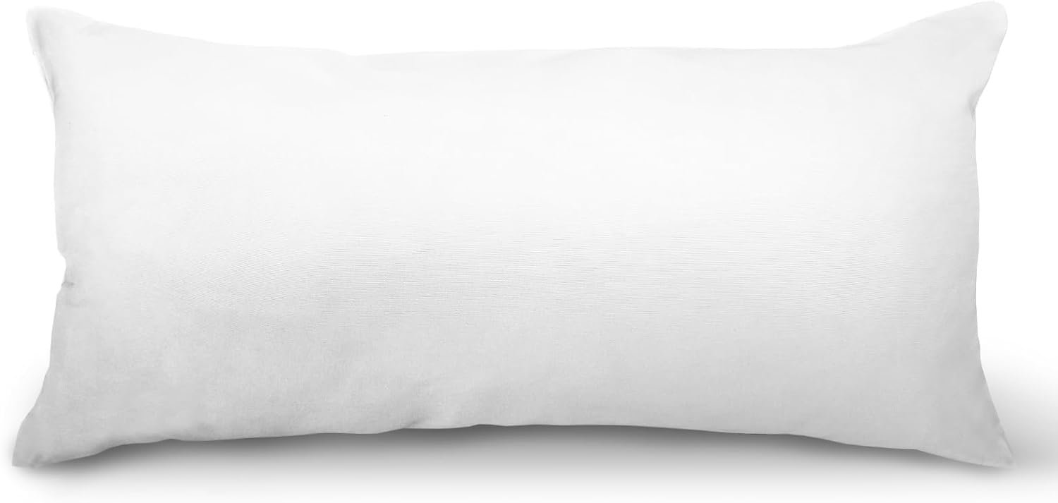 PRIMLECT Nap Mat Pillow Insert Replacement, Soft and Fluffy | 21 x 10 Inches, Fits Toddler Sleeping Bags for Boys and Girls in Daycare, Preschool, Kindergarten