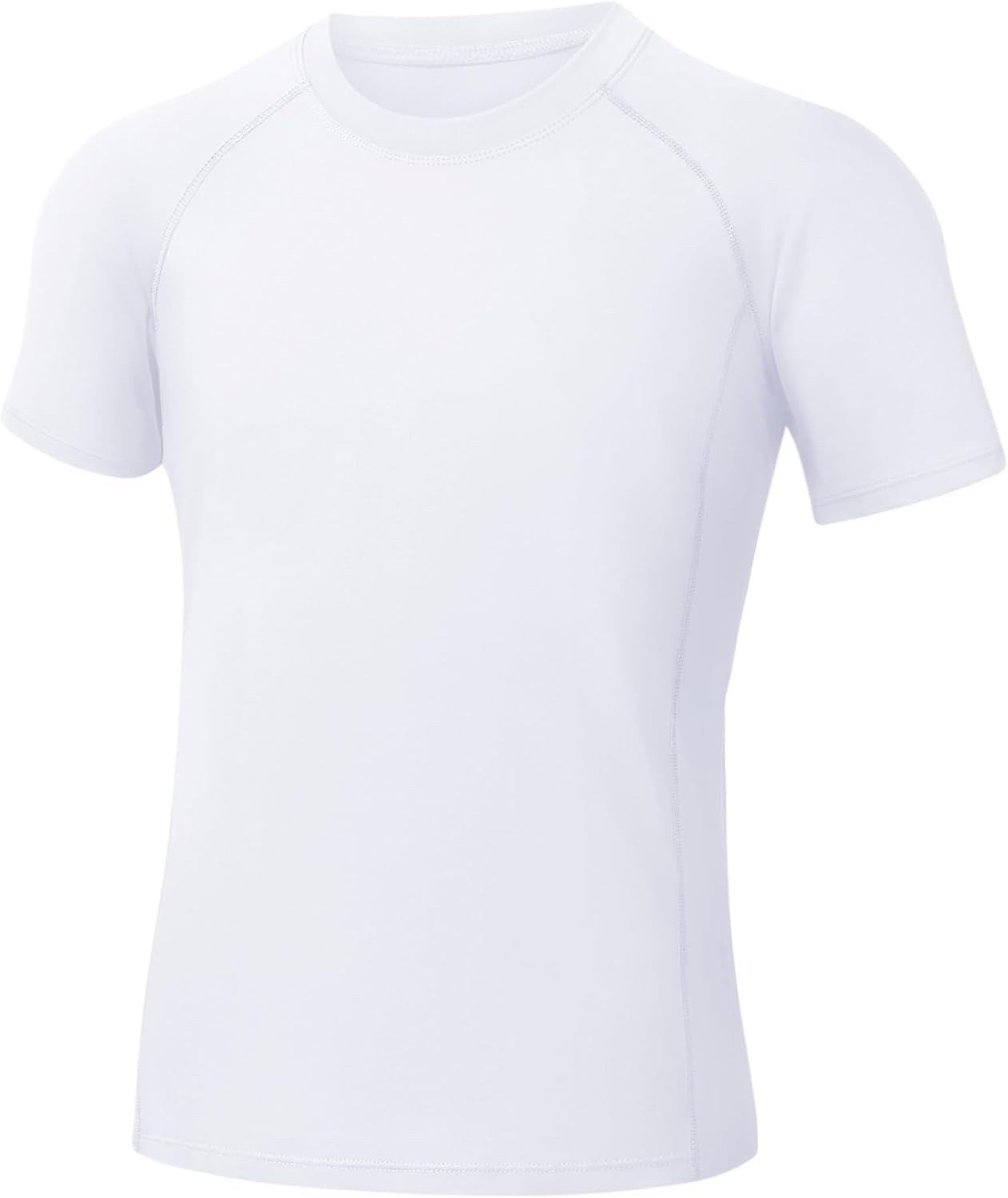 Somaibo Boys Compression Shirt Athletic Football Short Sleeve for Kids | Youth Basketball Baseball Undershirts Quick Dry Sports Base Layer T-Shirt