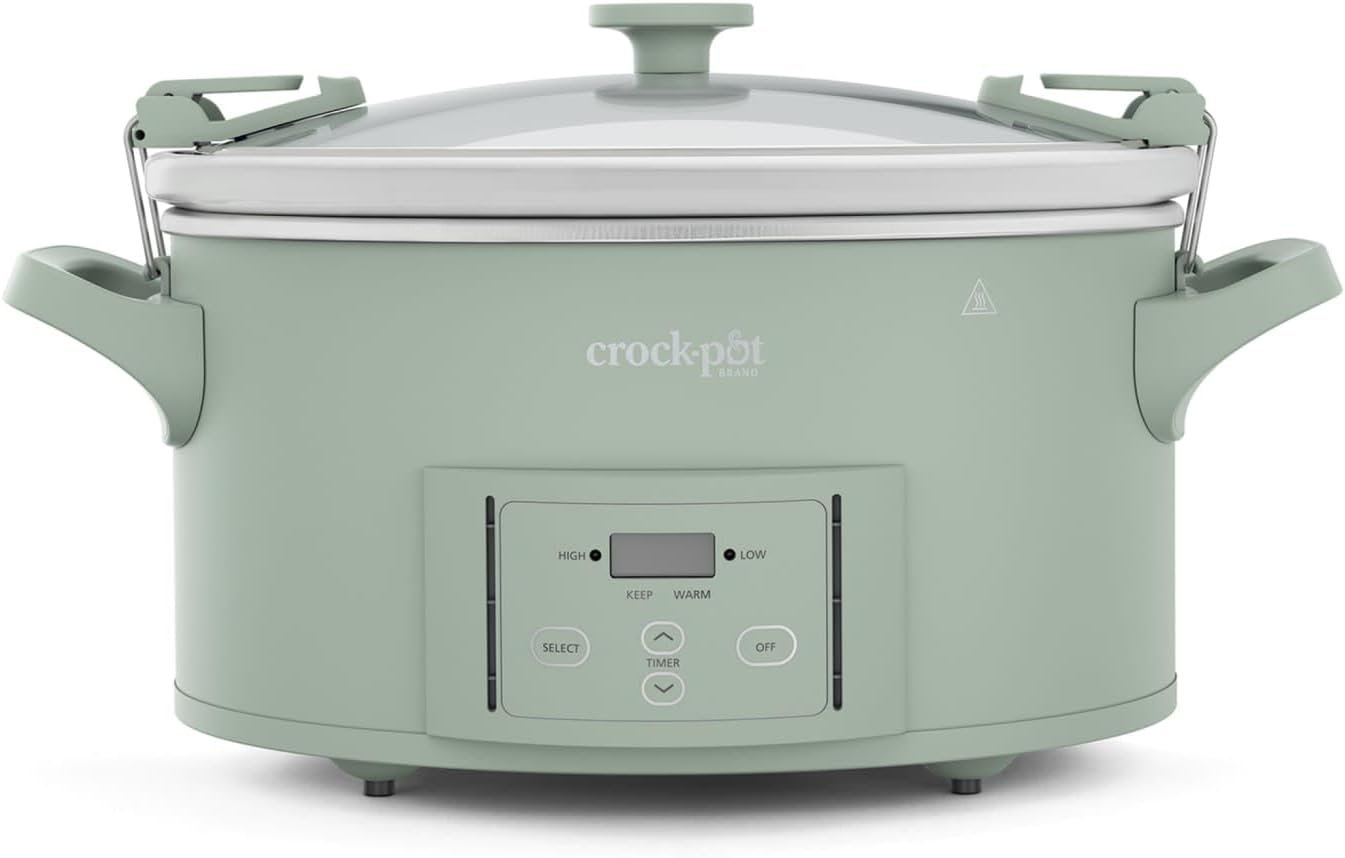 Crock-Pot® Design Series 7-Quart Programmable Slow Cooker, Desert Sage Green
