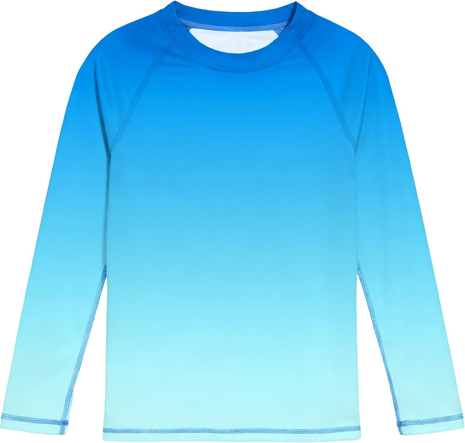 Boys’ Rash Guard Long Sleeve, UPF 50+ Swim Shirt for Boys Kids Youth, UV Sun Protection Water Shirts for Beach Surf