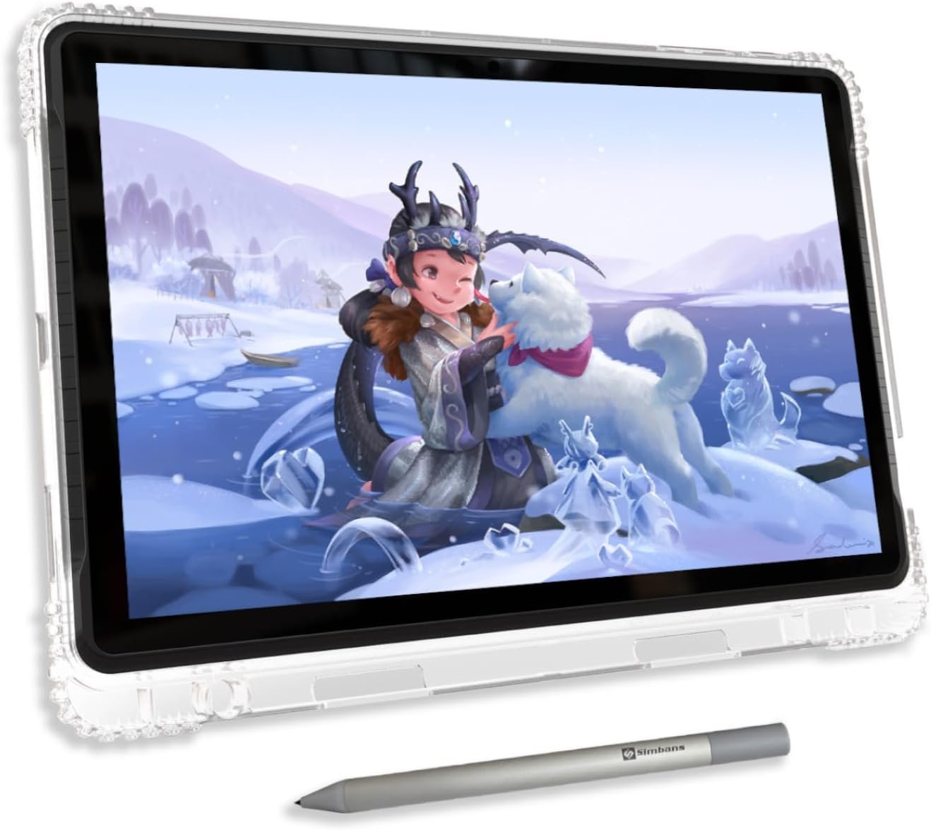 PicassoTab 10″ Standalone Drawing Tablet, No Computer Needed, Portable, A10 | 6 Bonus Items, Paper-Like Laminated Screen, 4096 Level Pen, Octa-core, 6GB+128GB, Made for Beginners, Tutorials Included