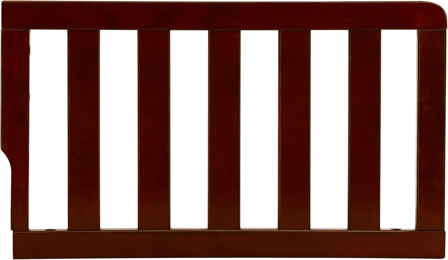 Dream On Me Convertible Crib Toddler Guard Rail in Espresso, Converts Cribs to Toddler Beds, Solid Wood Construction