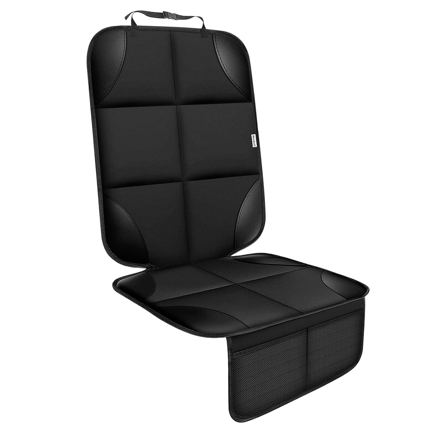 Meolsaek Car Seat Protector for Child Car Seat，Non-Slip Backing No Imprints | Durable Car Seat Mat 600D Fabric, Waterproof Car Seat Cover with Thick Pad