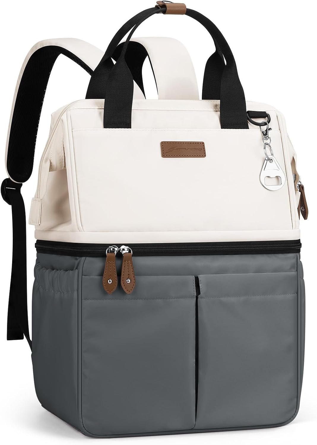 Maelstrom Cooler Backpack,Double Deck Insulated Bag,Leakproof Lunch Chest | 36 Can,Keeps Food Cold For 16h,Ergonomic, Lightweight. Perfect For Men, Women, Beach, Hiking,Camping, Travel, Work