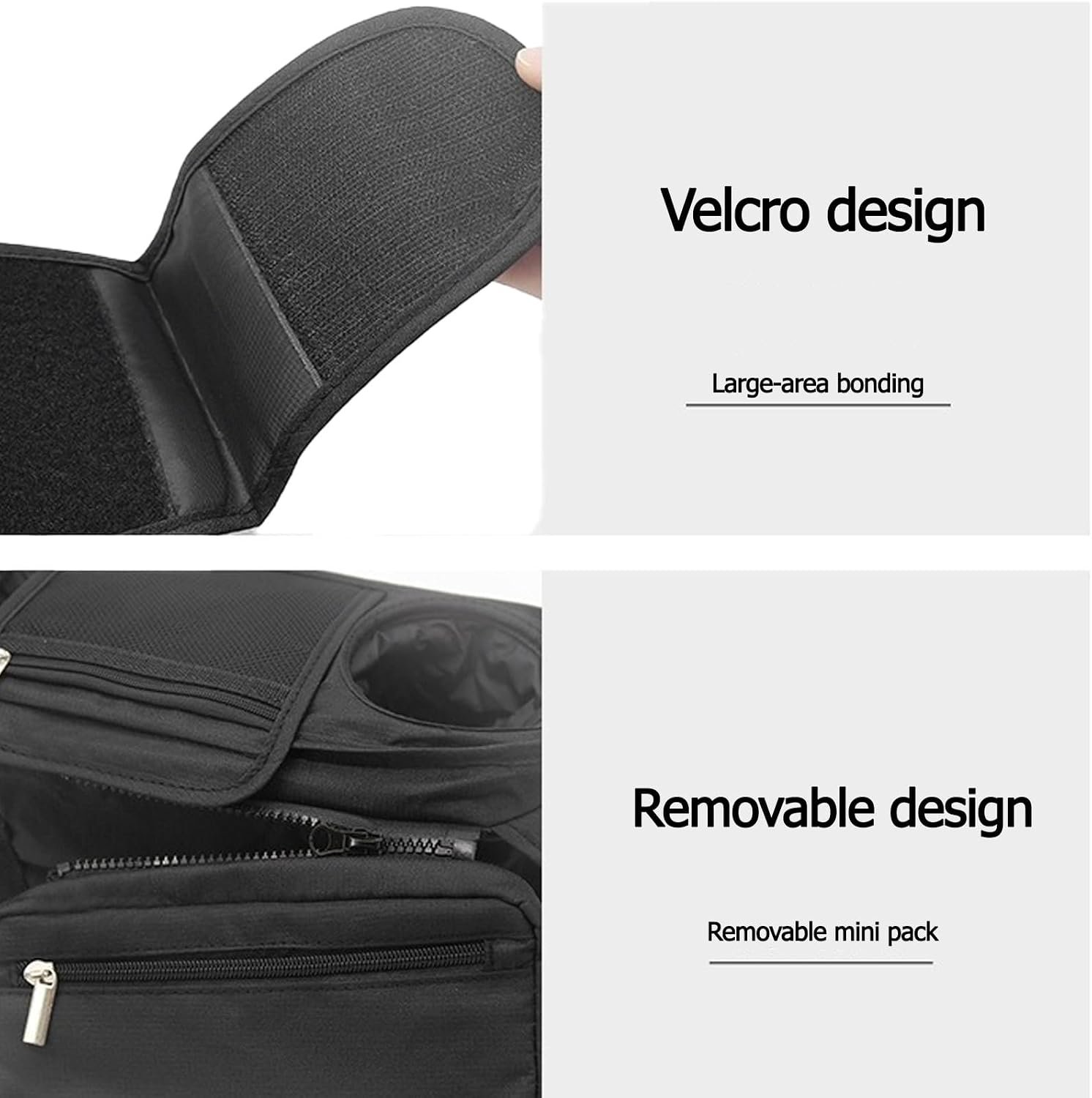PandaEar Universal Stroller Organizer with Insulated Cup Holders, Parent Console Caddy with Detachable Shoulder Strap & Phone Pouch, Large Capacity Stroller Accessories Bag