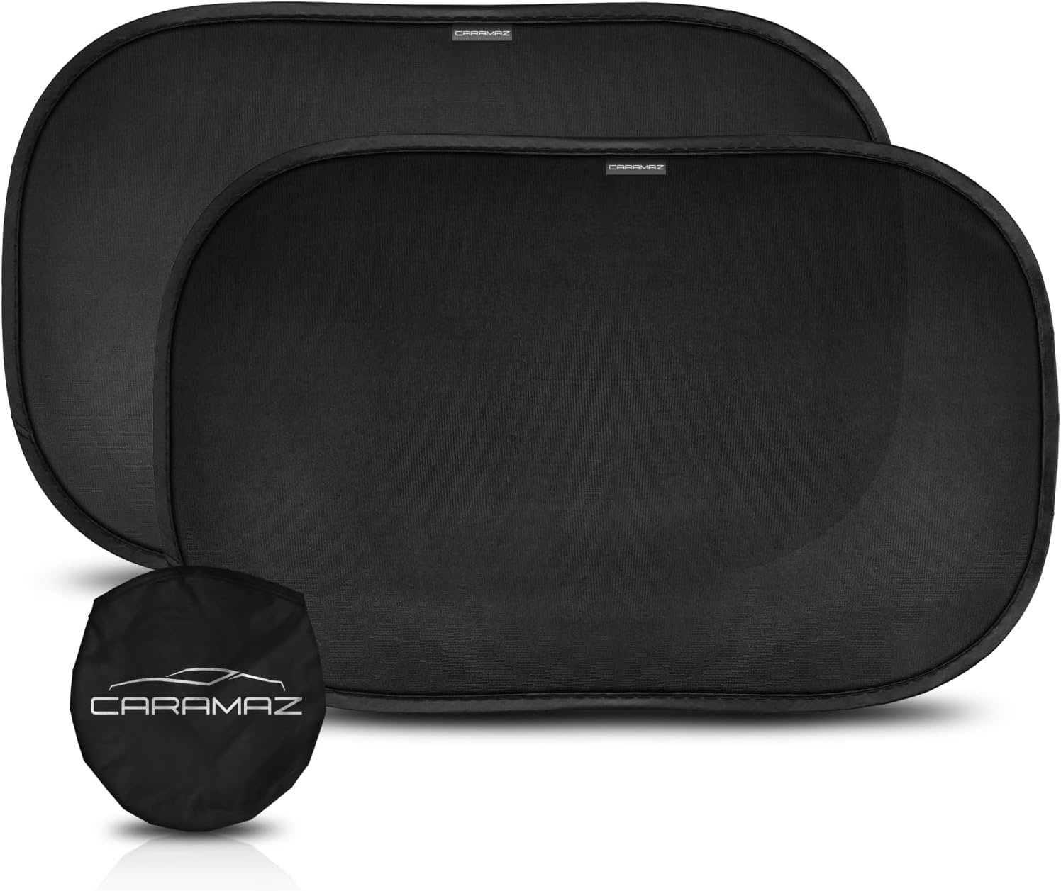 CARAMAZ Car Window Shade for Baby with Certified UV-Protection 2 Pack – 20″x12″