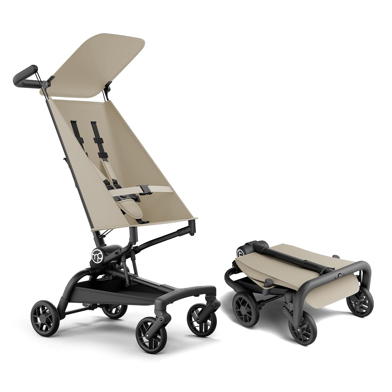 Mompush Jeto Lightweight Travel Stroller – 9.8 lbs Ultra-Compact, One-Hand Fold, Airplane Cabin Approved, All-Terrain Wheels, Smooth Ride for Toddlers, Perfect for Travel & Daily Use | compact baby & toddler stroller, one-hand fold, airplane cabin approved, all-terrain wheels, perfect for travel & daily use