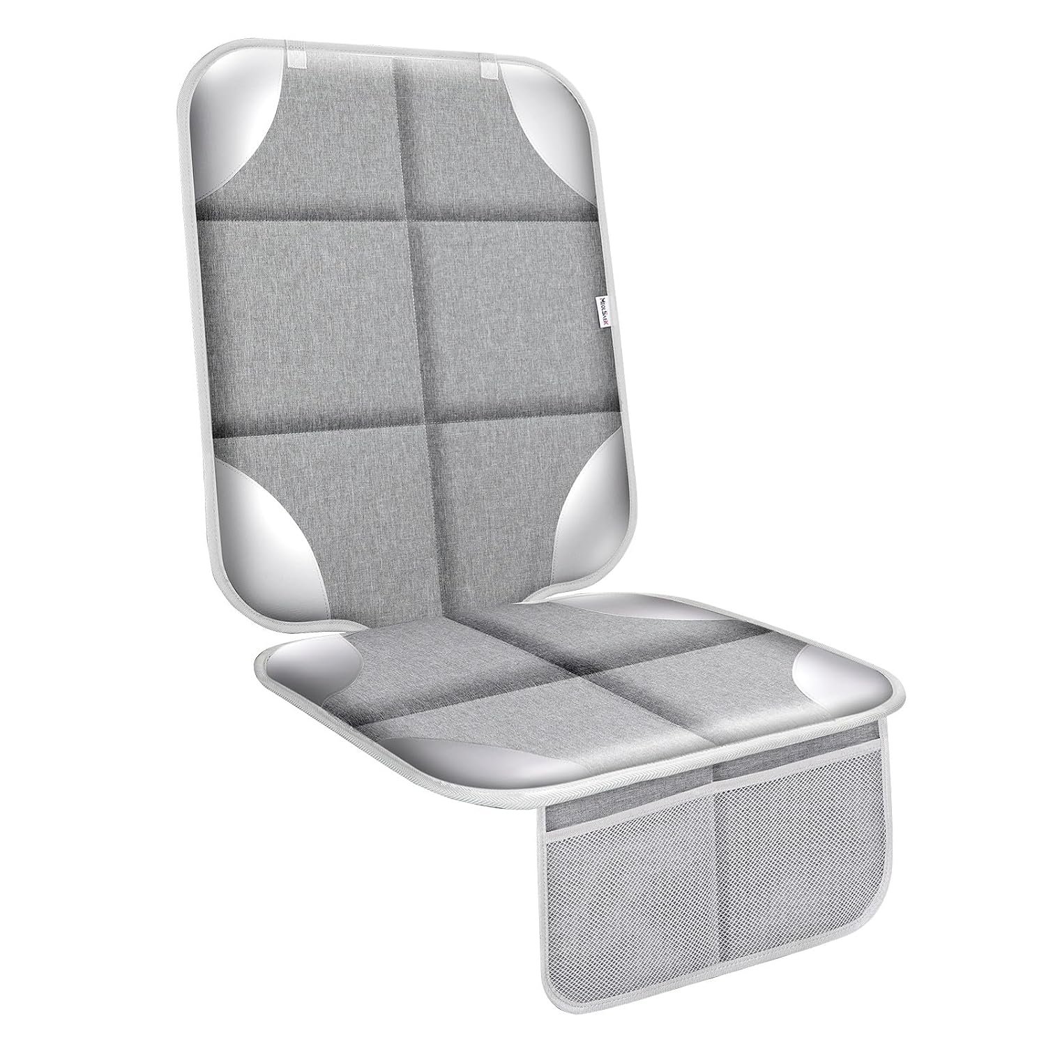 Meolsaek Car Seat Protector for Child Car Seat，Non-Slip Backing No Imprints | Durable Car Seat Mat 600D Fabric, Waterproof Car Seat Cover with Thick Pad