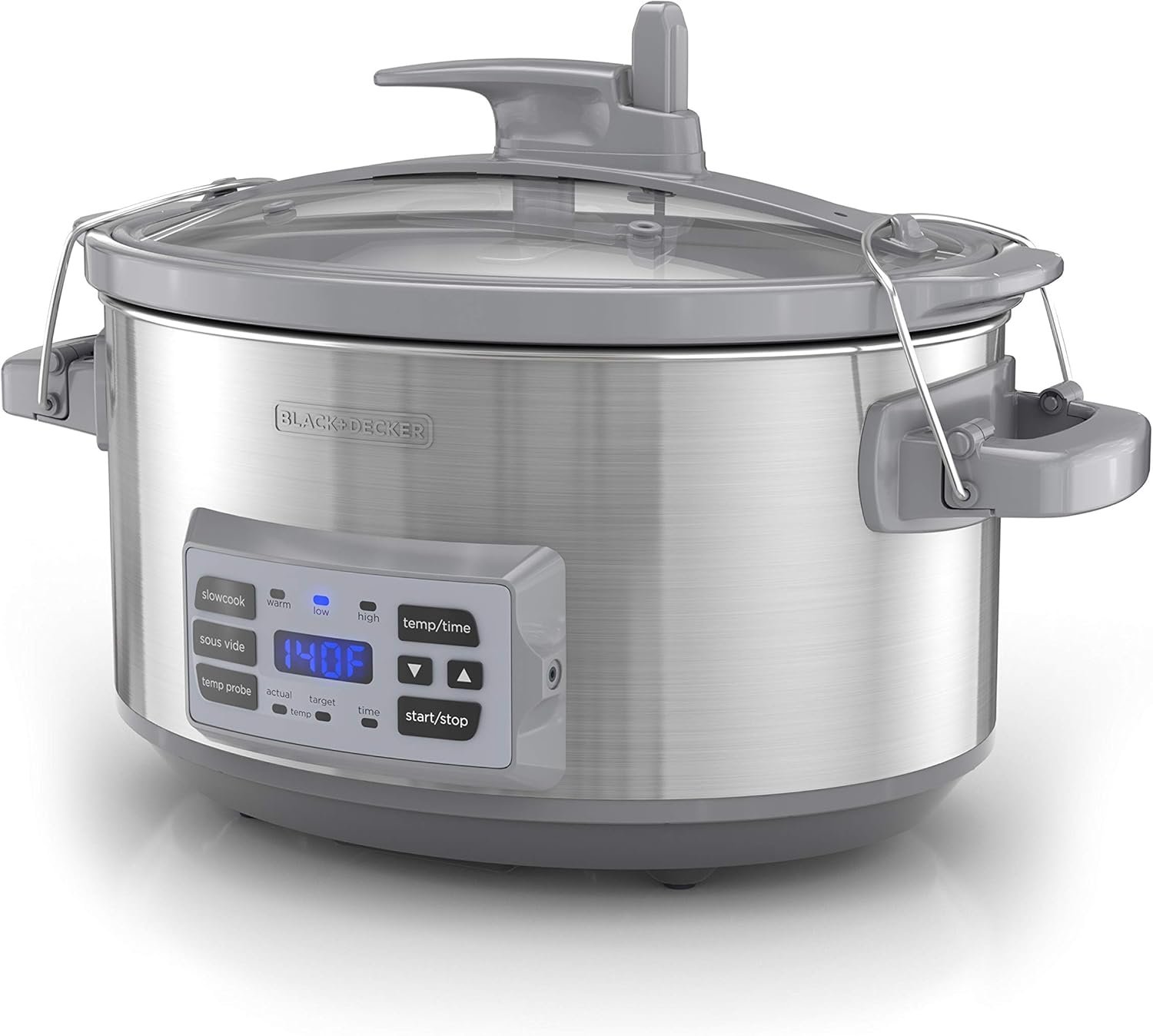 BLACK+DECKER 7-Quart Digital Slow Cooker with Sous Vide
