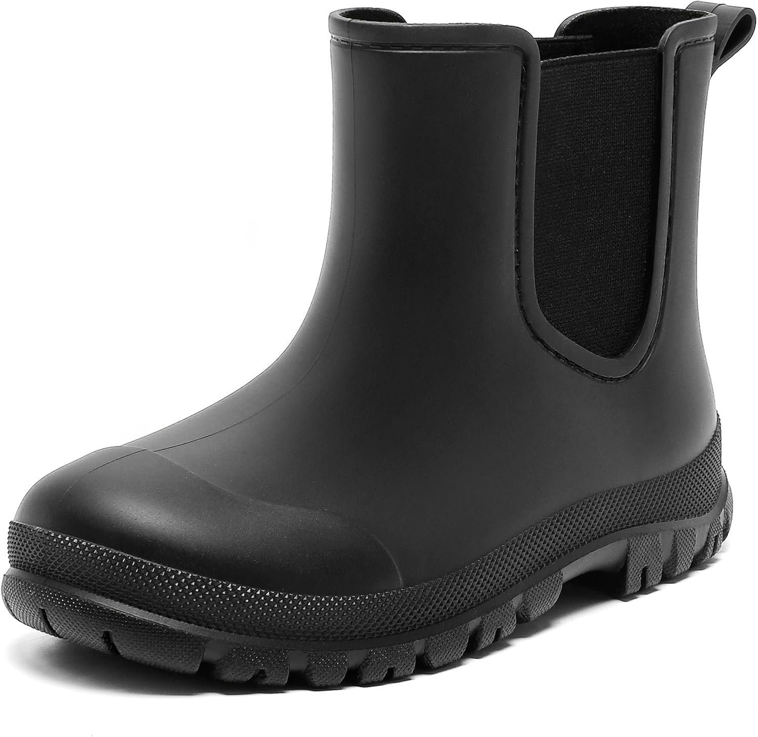 Rain Boots for Kids, Waterproof Ankle Chelsea Rubber Boots for Girls & Boys, Non-Slip with LightWeight Water Shoes for Toddler Outdoor Park, Hiking, Fishing, Farm