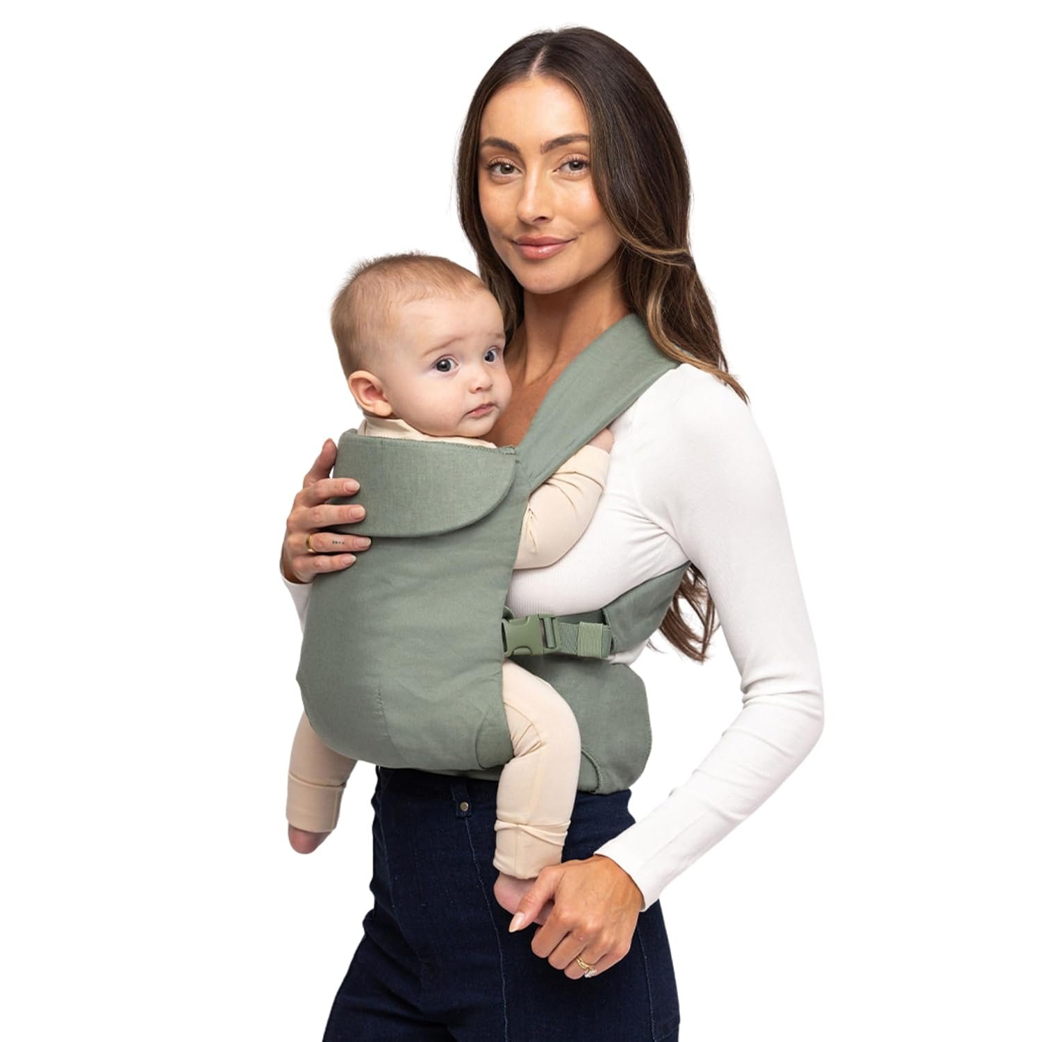 WildBird – Aerial Buckle Carrier – 2-24 Months – Standard (XS-XL) Acadian – Front or Back Carry – Cross Straps, Lumbar Support, Headrest – Hip Healthy – Baby Carrier – Baby Essentials – New Mom Gifts