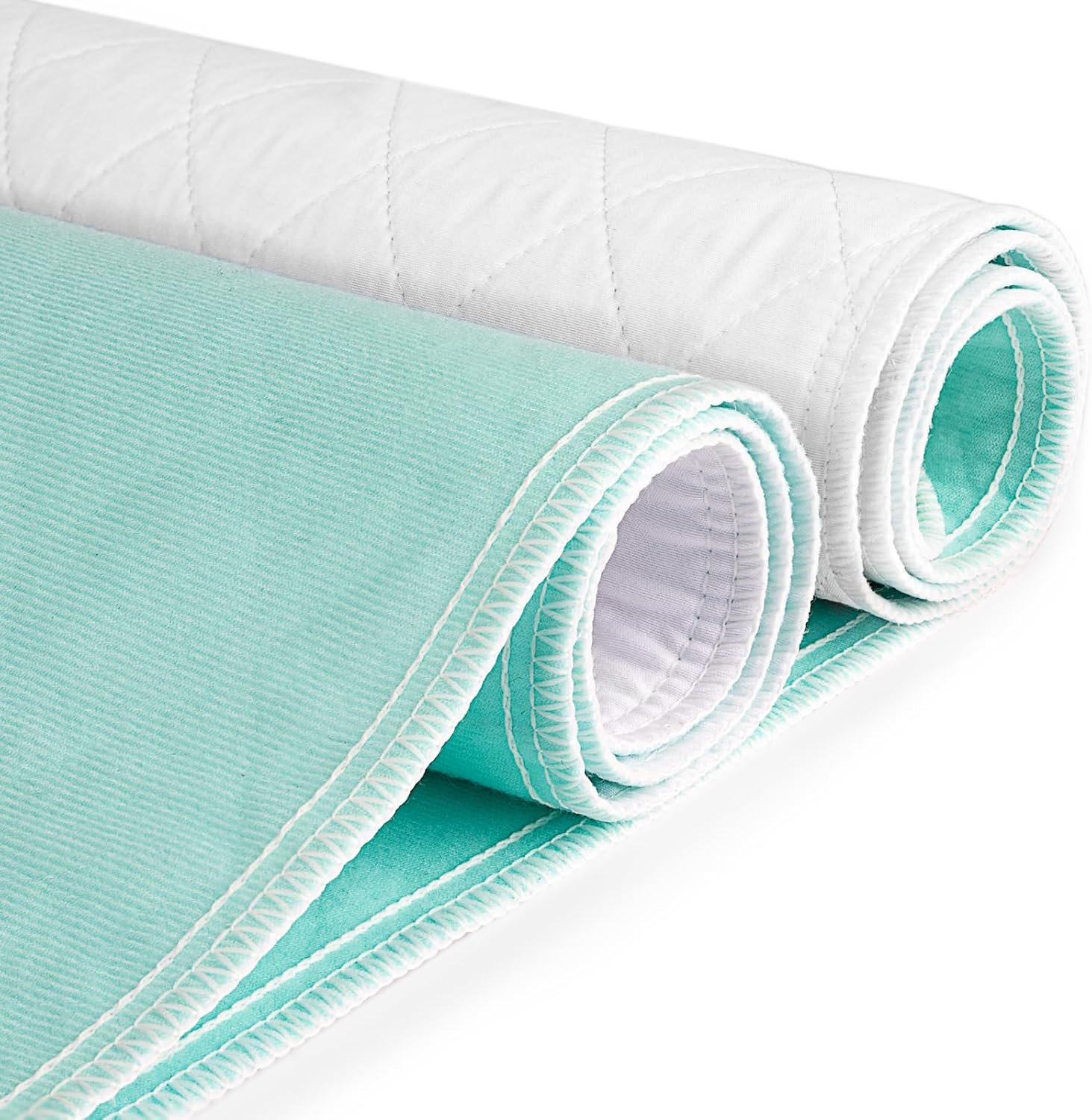 CoolShields Reusable Waterproof Bed Pads Washable Underpads 34 x 52(1 Pack) | Heavy Absorbency Incontinence Washable Reusable Bedwetting Mattress Protector Pad for Adults, Elderly and Pets