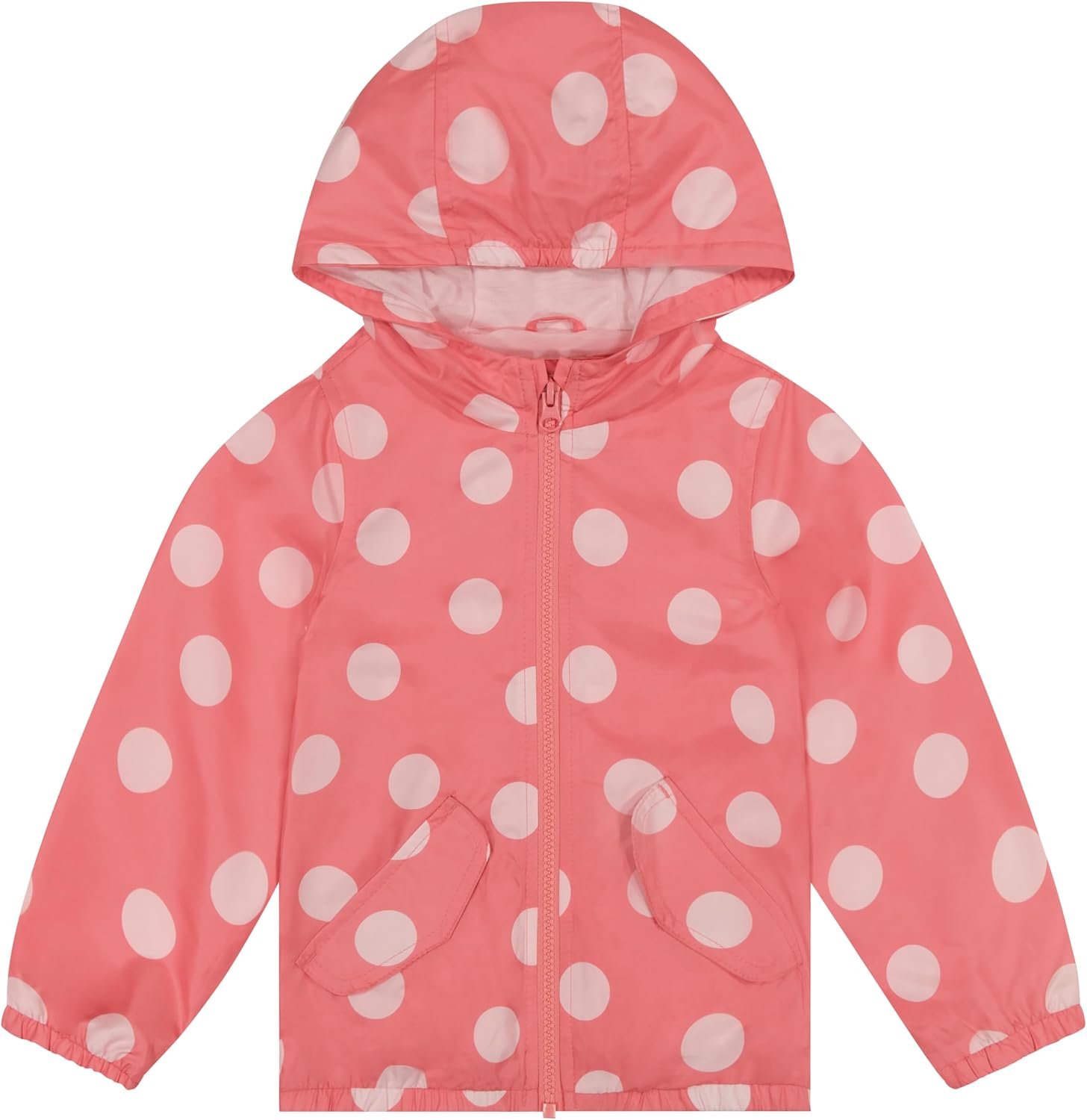 Cater’s Baby Girls’ Cute Thing Rainslicker Rain Jacket, Pink Sherbet, 12 Months