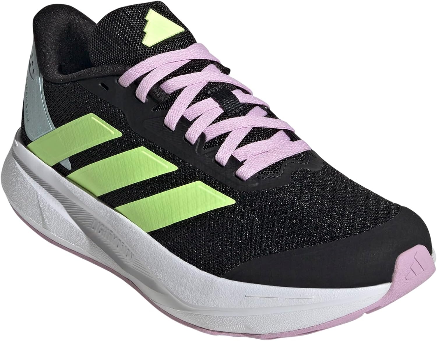 adidas Kids Girls Duramo Sl2 Lace Up Sneakers Shoes Casual – Black