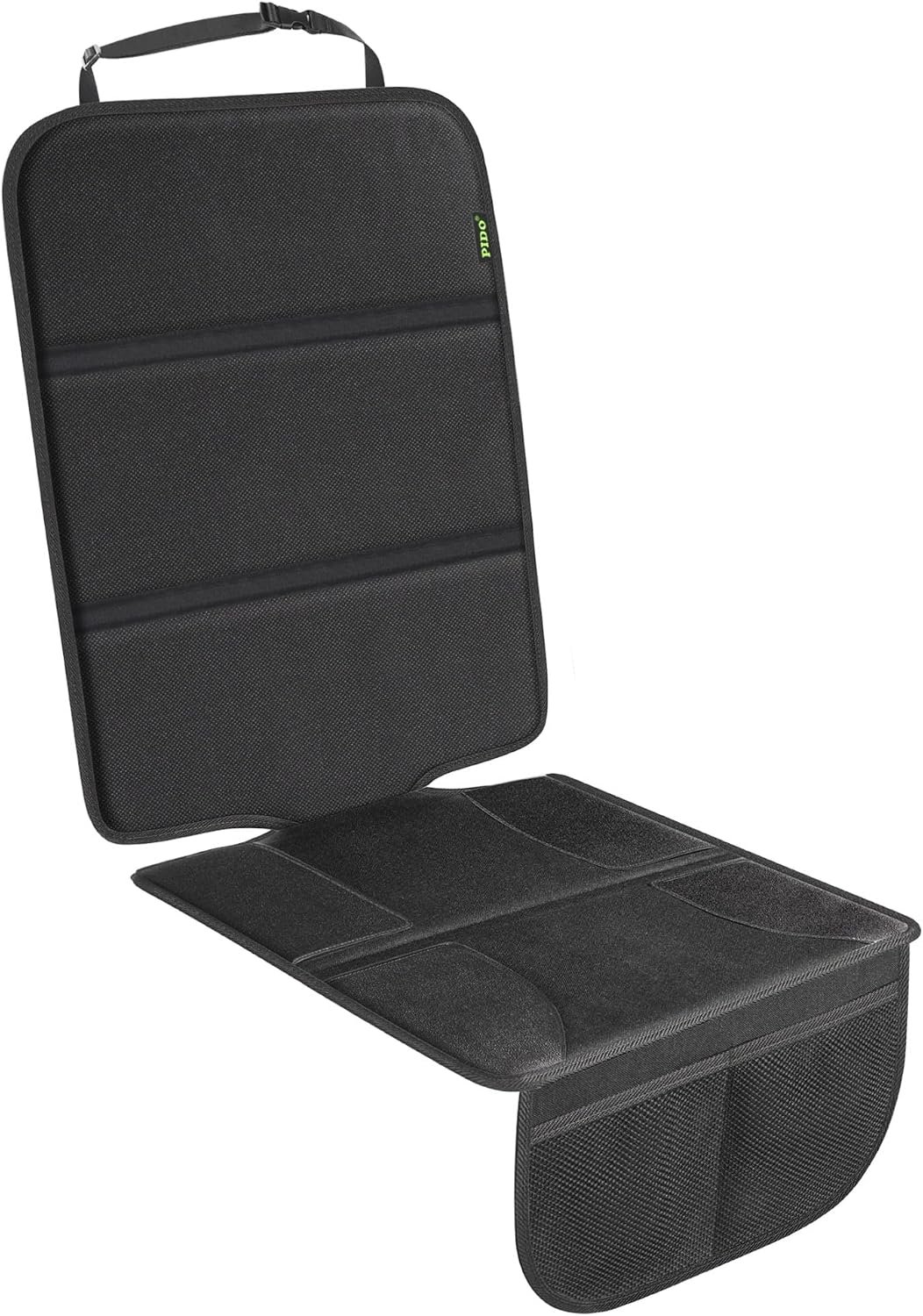 PIDO Car Seat Protector Under Baby Car Seat with Thick Padding, Carseat Pads Cover Mat for Kids, Waterproof Material and Non-Slip Base – Universal Fit for Leather and Fabric Upholstery