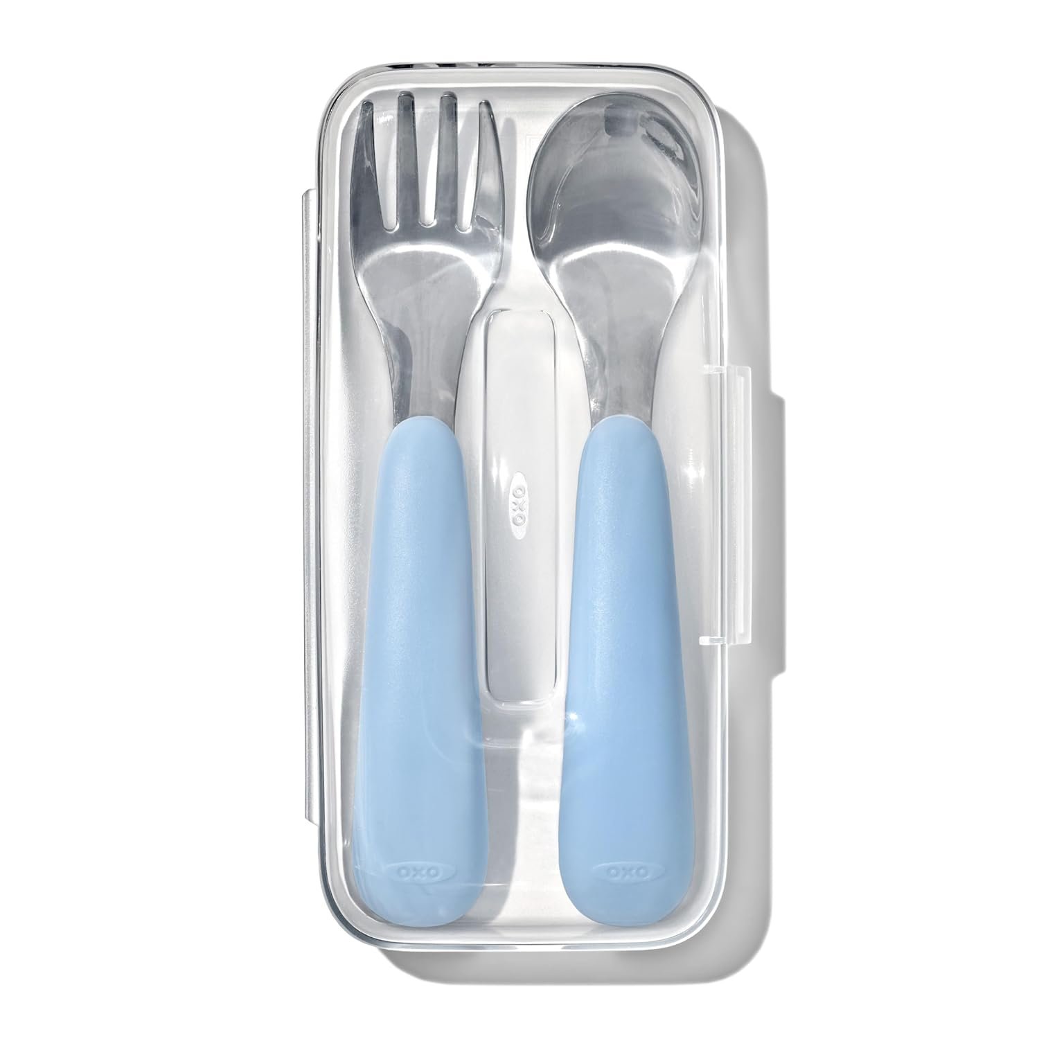 OXO Tot On-The-Go Fork and Spoon Set – Dusk