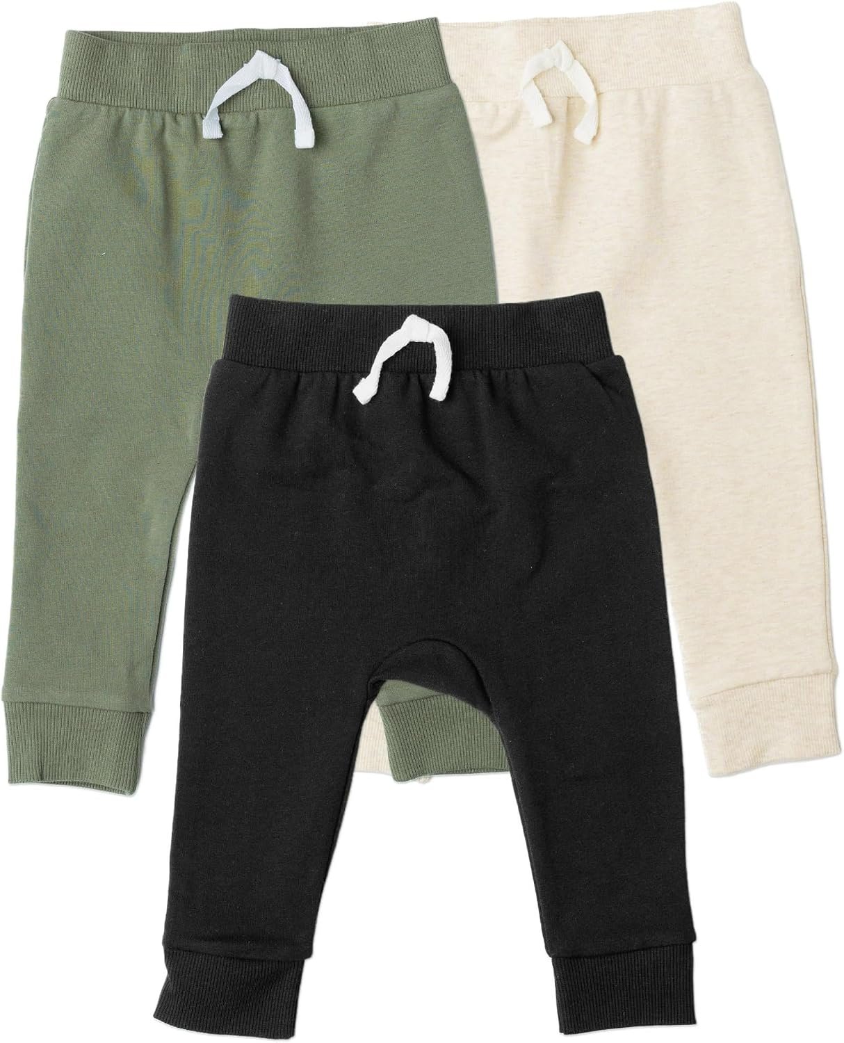 Gerber Baby & Toddler Boys 3-Pack Jogger Pants