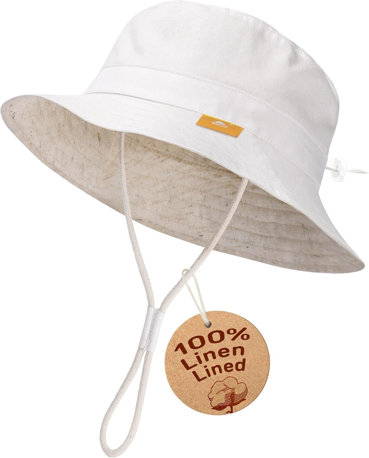 Baby Sun Hat for Boy Girl Toddler Summer Bucket Hat Kids Sun Protection Beach Hat Cotton Baby Hats