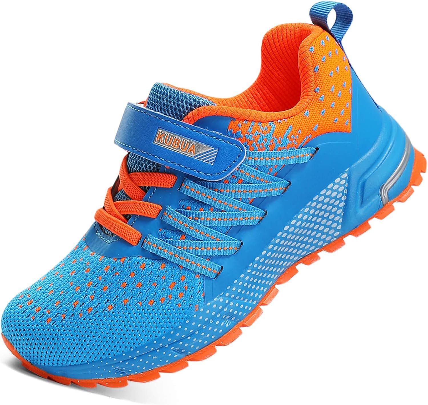 KUBUA Kids Sneakers Lightweight Boys Girls Tennis Shoes | Breathable, Comfortable, Non Slip, Easy to Put On, Running, Walking, Gym, School, Daily Play, Toddler