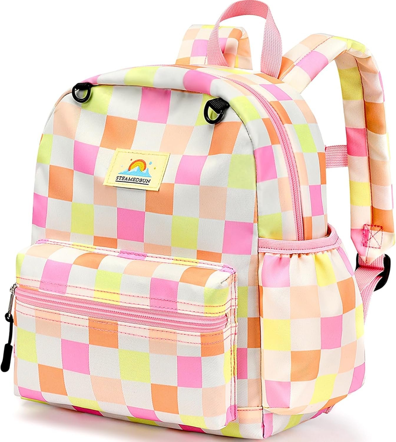 STEAMEDBUN Toddler Backpack Boys Girls 2-4, Preschool Daycare Backpack -12inch