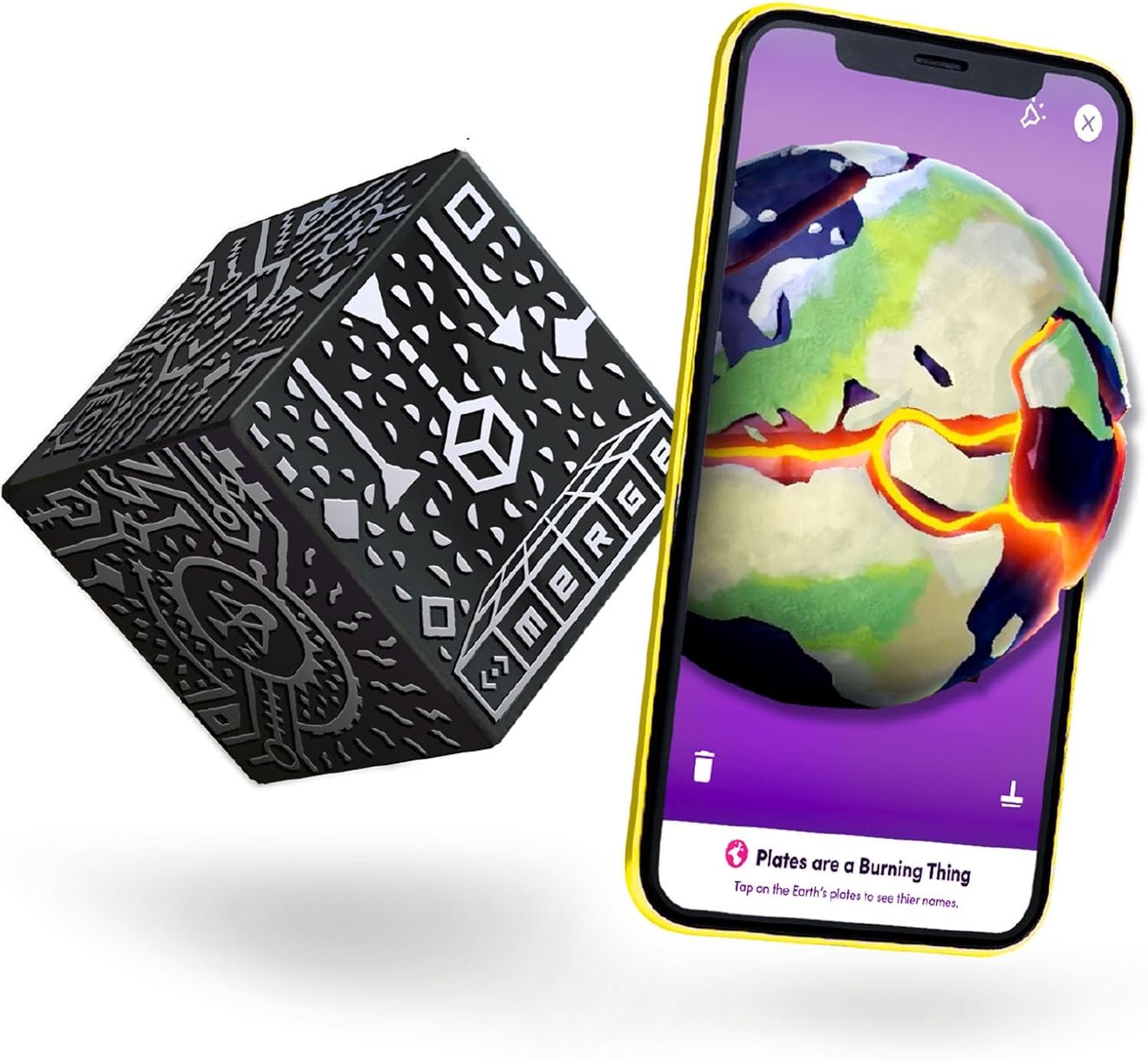 Merge Cube STEM Toy, Hold Digital Science Experiments – Great Gift for Kids