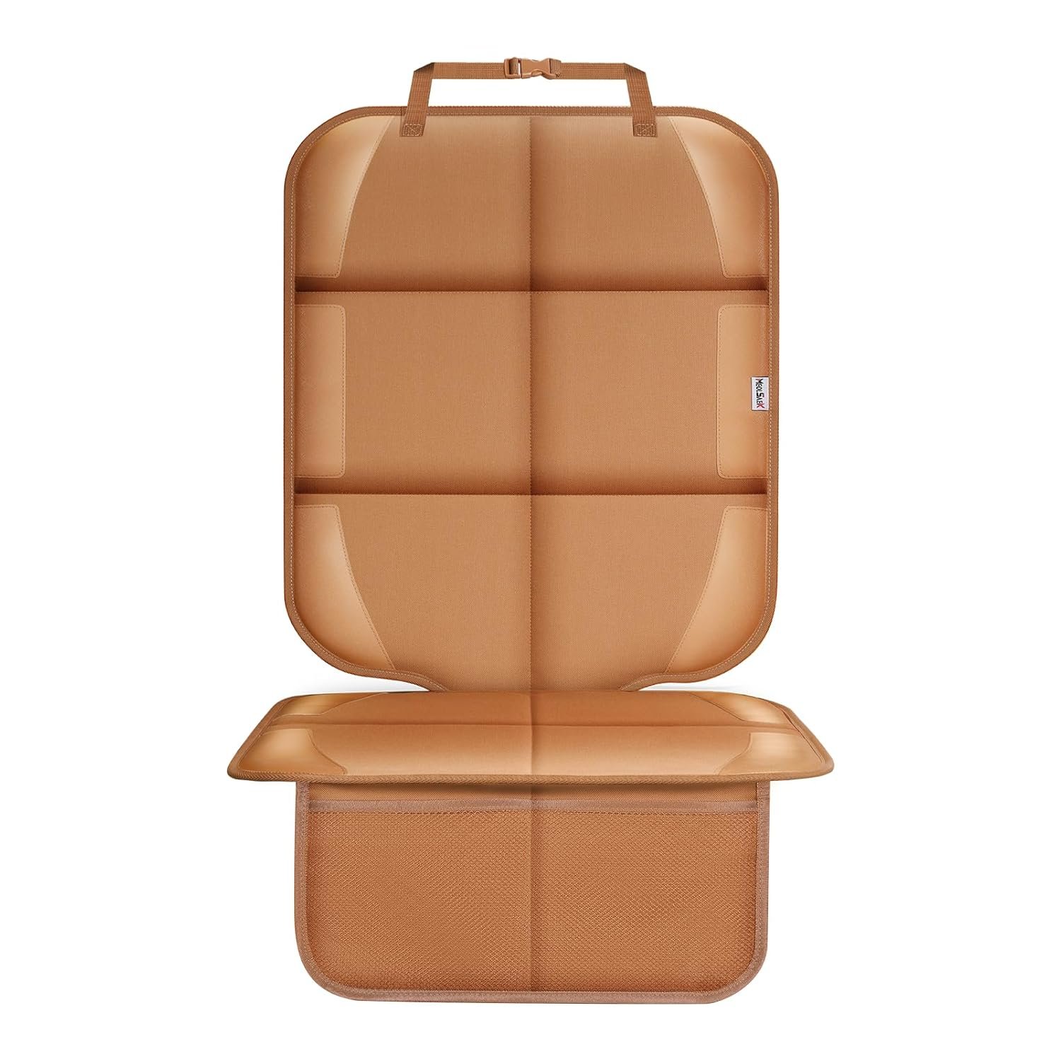 Meolsaek Car Seat Protector for Child Car Seat，Non-Slip Backing No Imprints | Durable Car Seat Mat 600D Fabric, Waterproof Car Seat Cover with Thick Pad