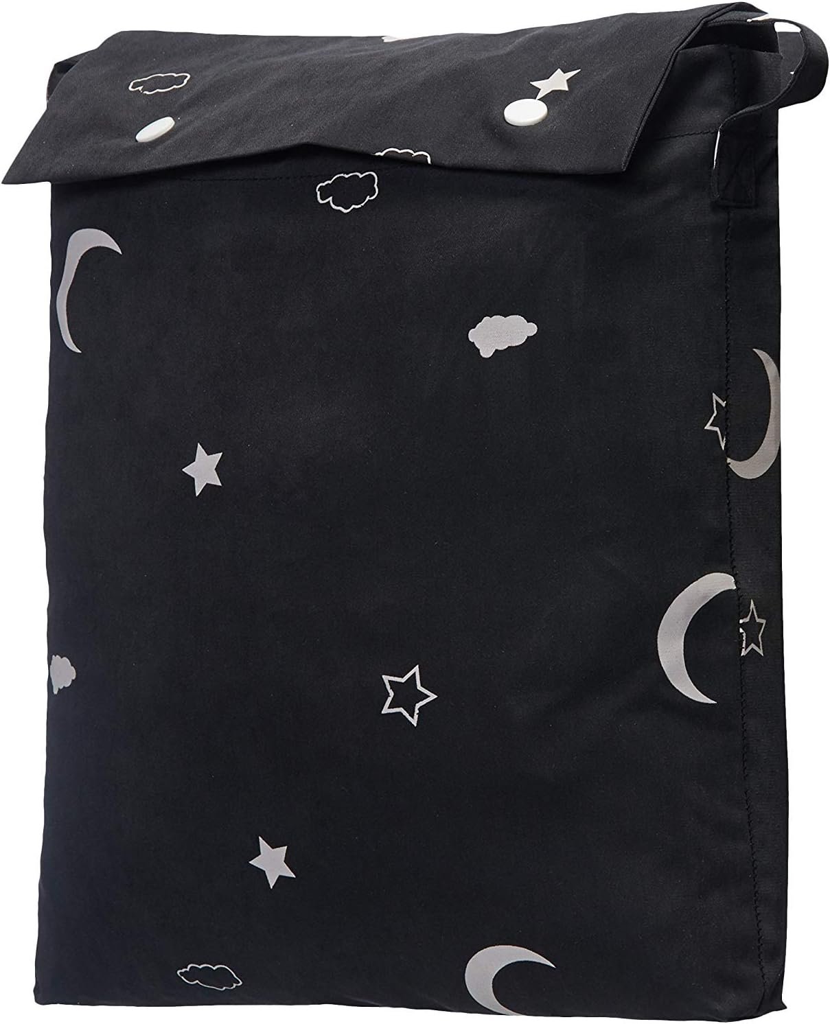 Amazon Basics Portable Room Darkening Blackout Curtain Shade with Suction Cups, Noise Reduction, 50″W x 78″L, Moon and Stars, 1-Pack