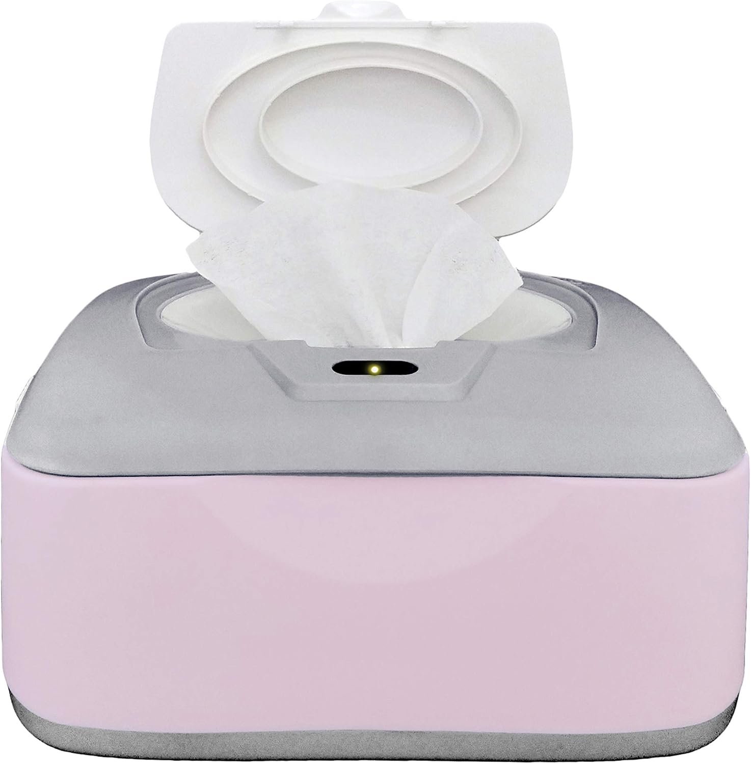GOGO pure Baby Wet Wipes Warmer & Dispenser, Holder and Case – Purple, Playful/Cute, with Easy Press On/Off Switch, Holds 100 Wipes, Worldwide Use