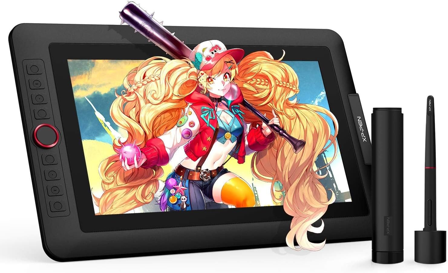 XPPen Artist 13.3 Pro 13.3″ Drawing Tablet with Screen, 16K, Full-Laminated | Anti-Glare 123% sRGB Display, 8 Keys for Art, Animation, Mac, PC, Android, Includes Adjustable Stand, Designed for Beginners
