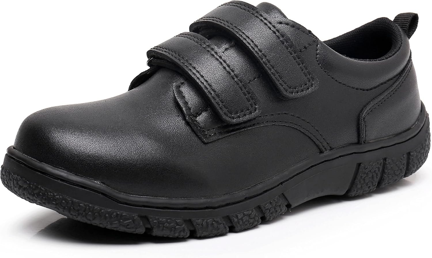 Apakowa Boys School Shoes Dress Shoes Oxford Loafers Toddler-Big Kid | Toddler/Little Kid/Big Kid,Breathable Lining,Church & Wedding Ready,Non-slip Outsole