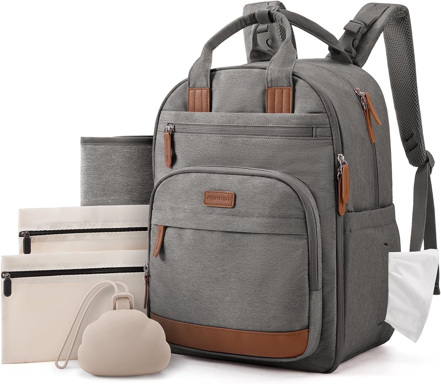mommore Diaper Bag Backpack Baby Diaper Bags