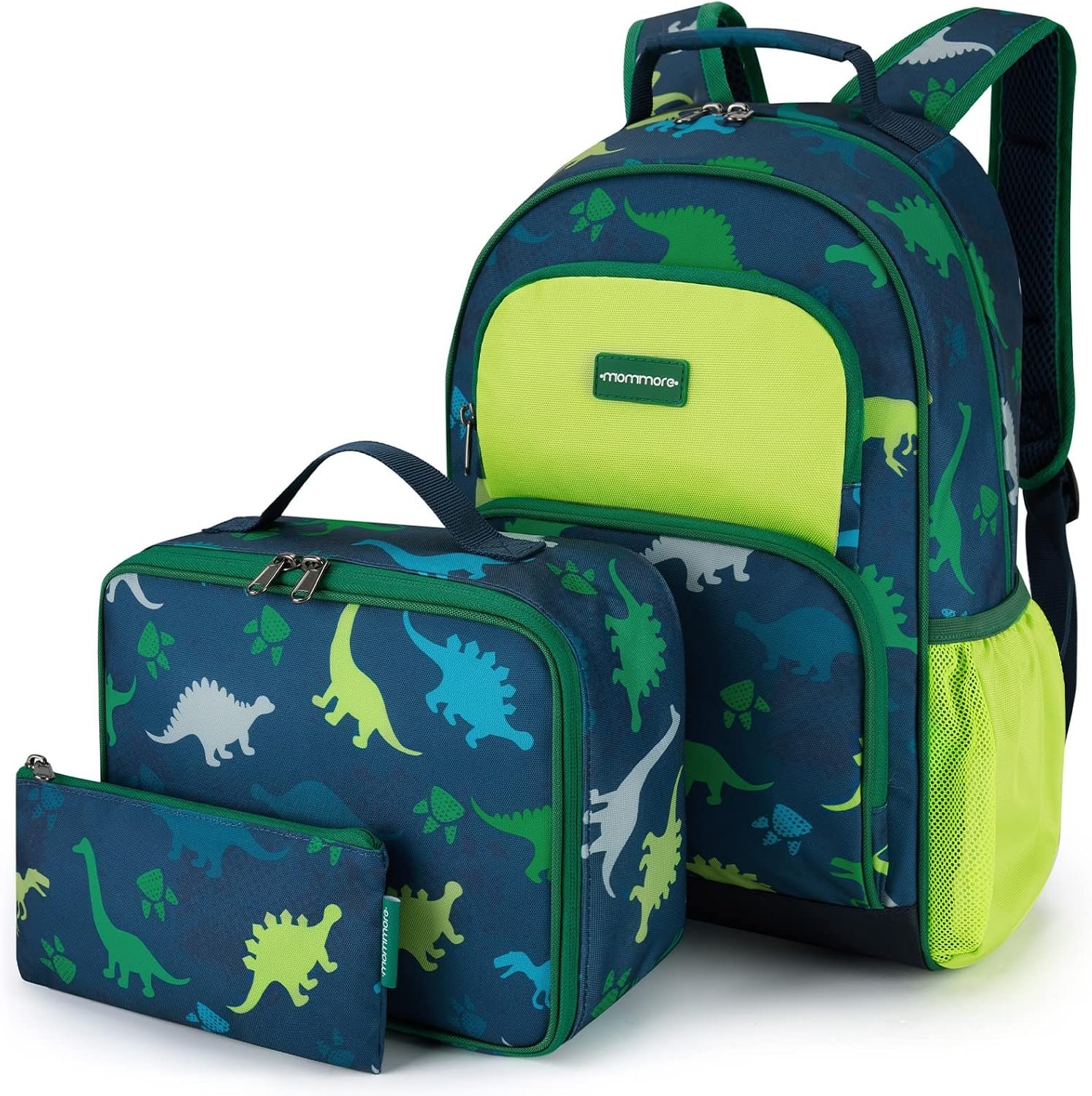mommore Kids Backpack Set Kindergarten School Bookbag for Boys Girls