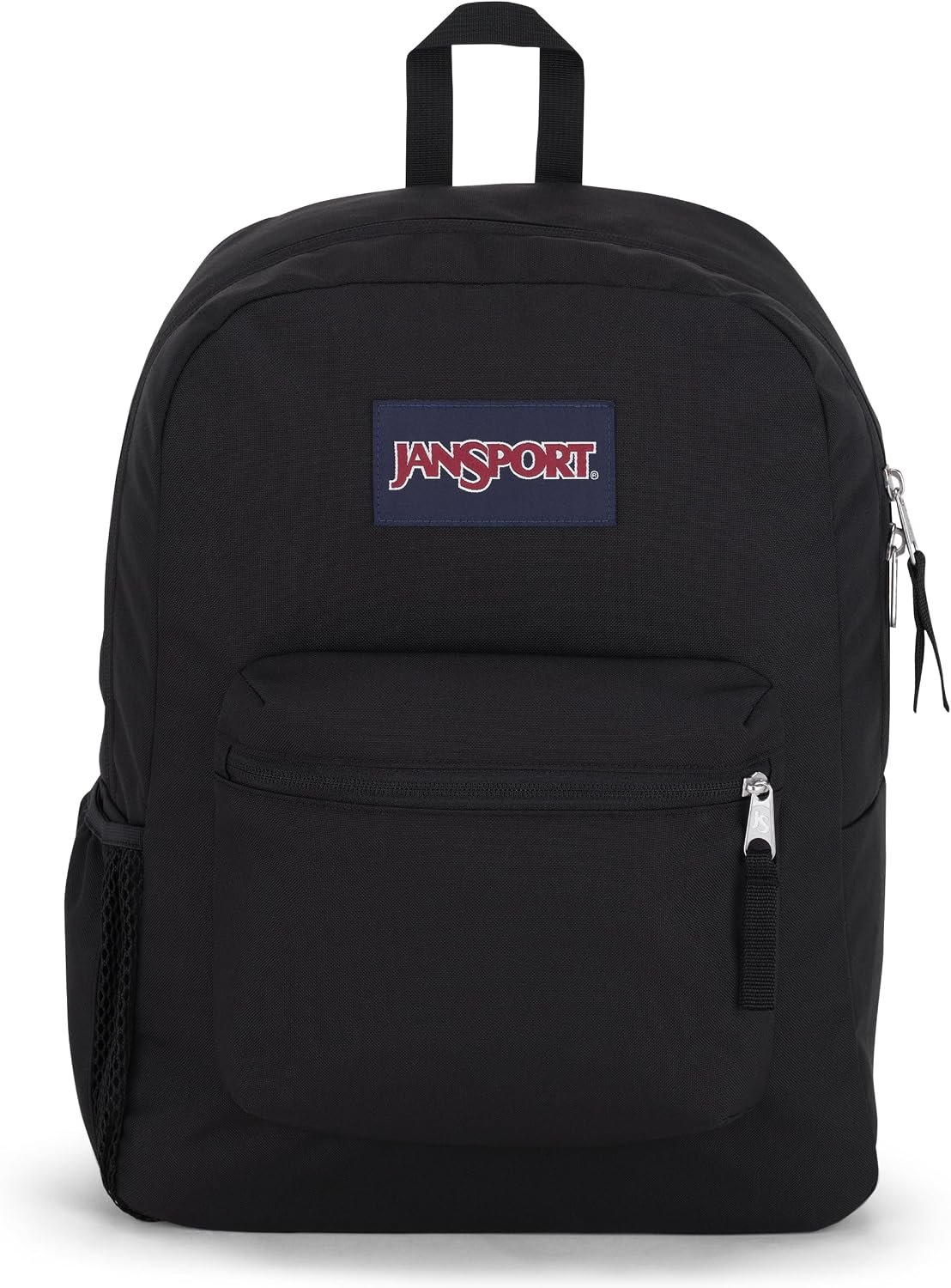 JanSport Cross Town Backpack 17″ x 12.5″ x 6″ – Simple Bag for Everyone with 1 Main Compartment, Front Utility Pocket – Premium Class Accessories – Black
