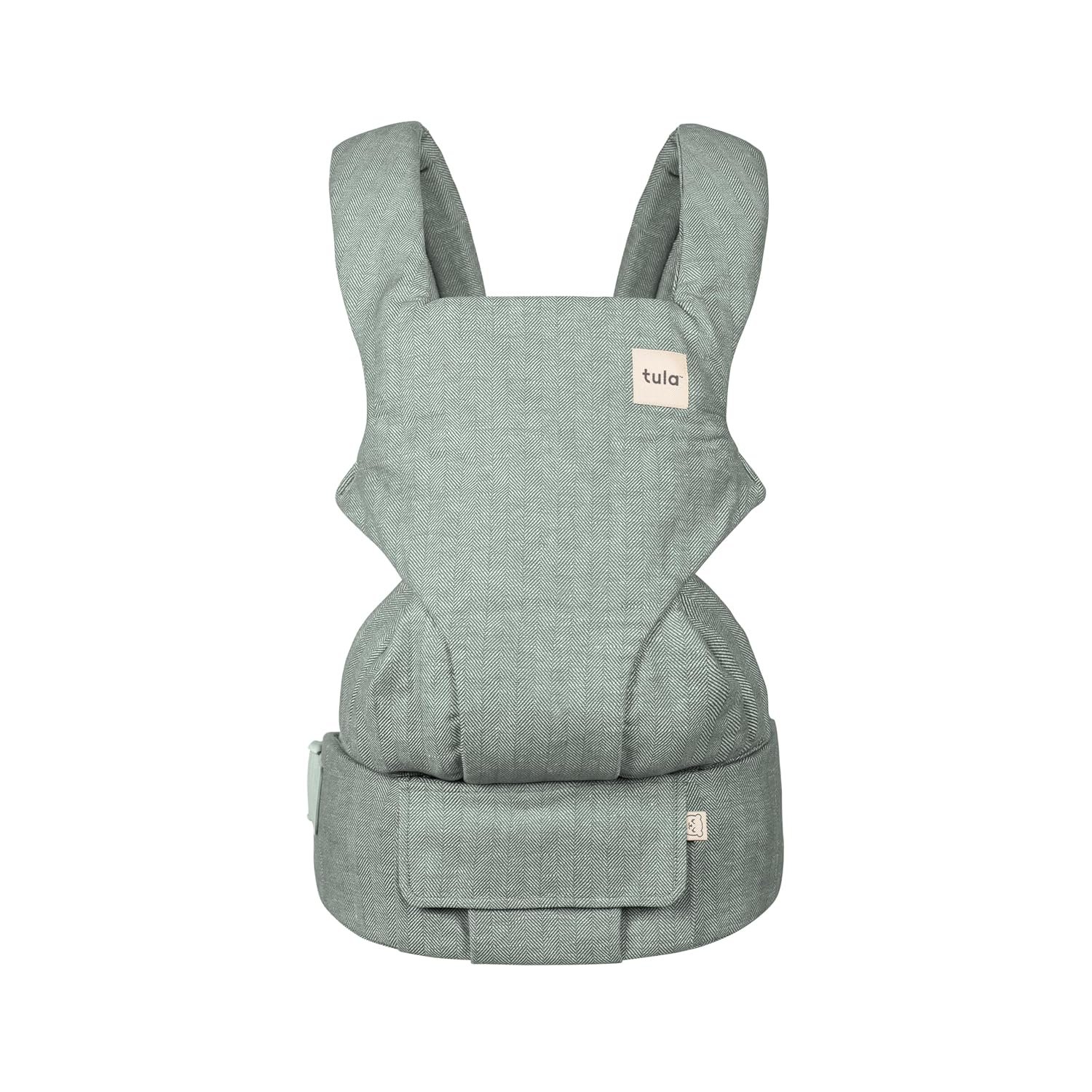 Baby Tula Explore Linen Multi-Position Baby Carrier | Breathable Newborn to Toddler Carrier, Multiple Positions, Front and Back Carry, Ergonomic Fit for 7-45 lbs, Spruce