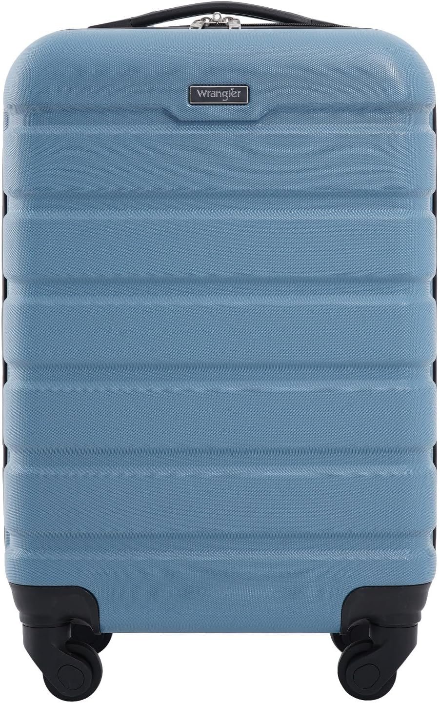 Wrangler Hardside Spinner Luggage, Blue Heaven, Carry-On 20-Inch