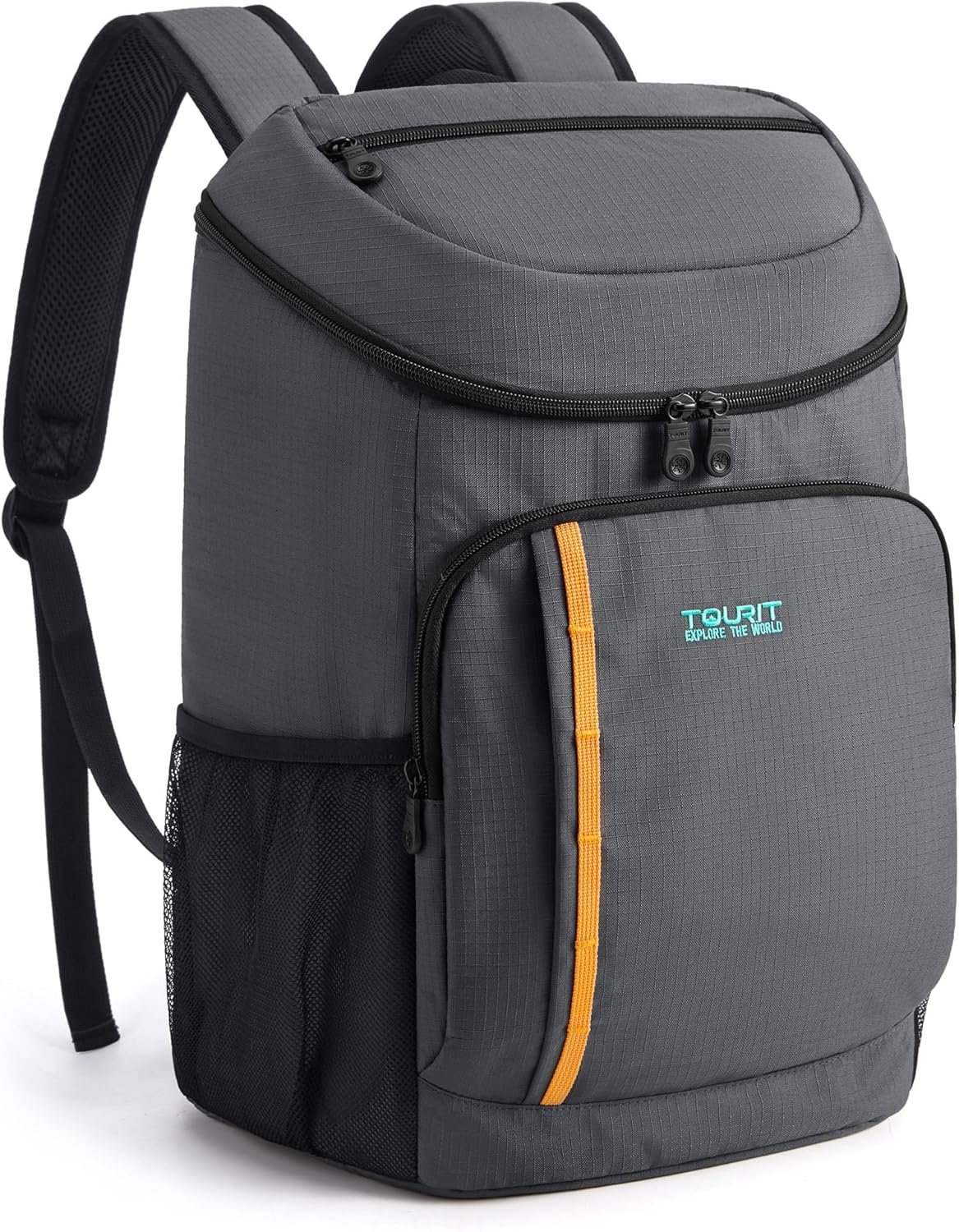 TOURIT Cooler Backpack Insulated 30 Cans, Lightweight Leak Proof Travel Cooler Bag, Soft Waterproof Backpack Cooler for Men Women, Camping Hiking Beach Travel Picnic