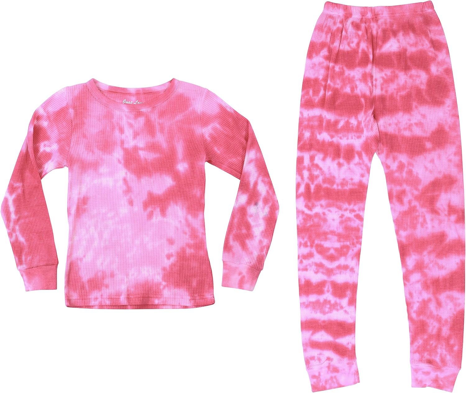 Just Love Girls Tie Dye Two Piece Thermal Underwear Set
