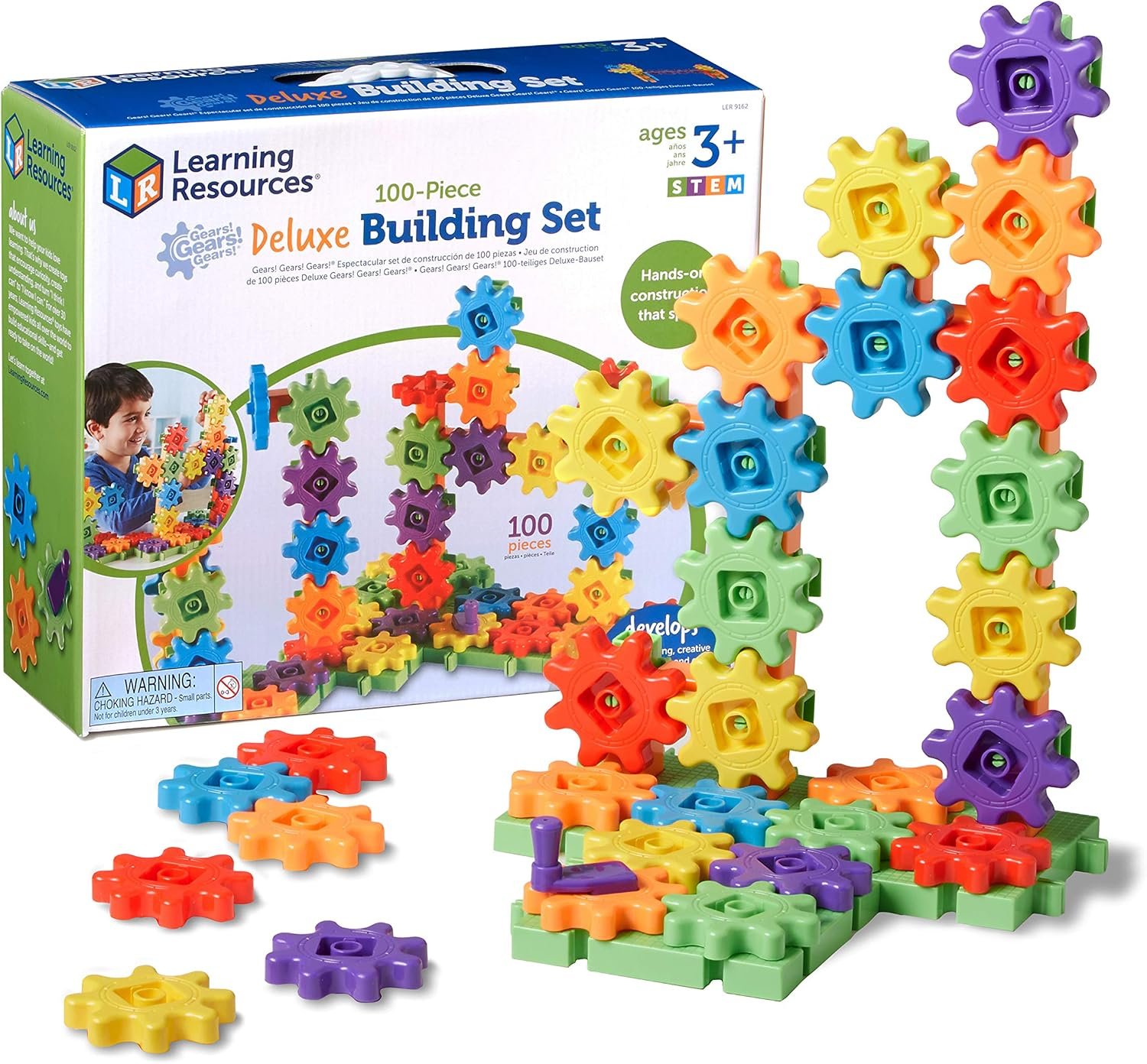 Learning Resources Gears Deluxe Building Set