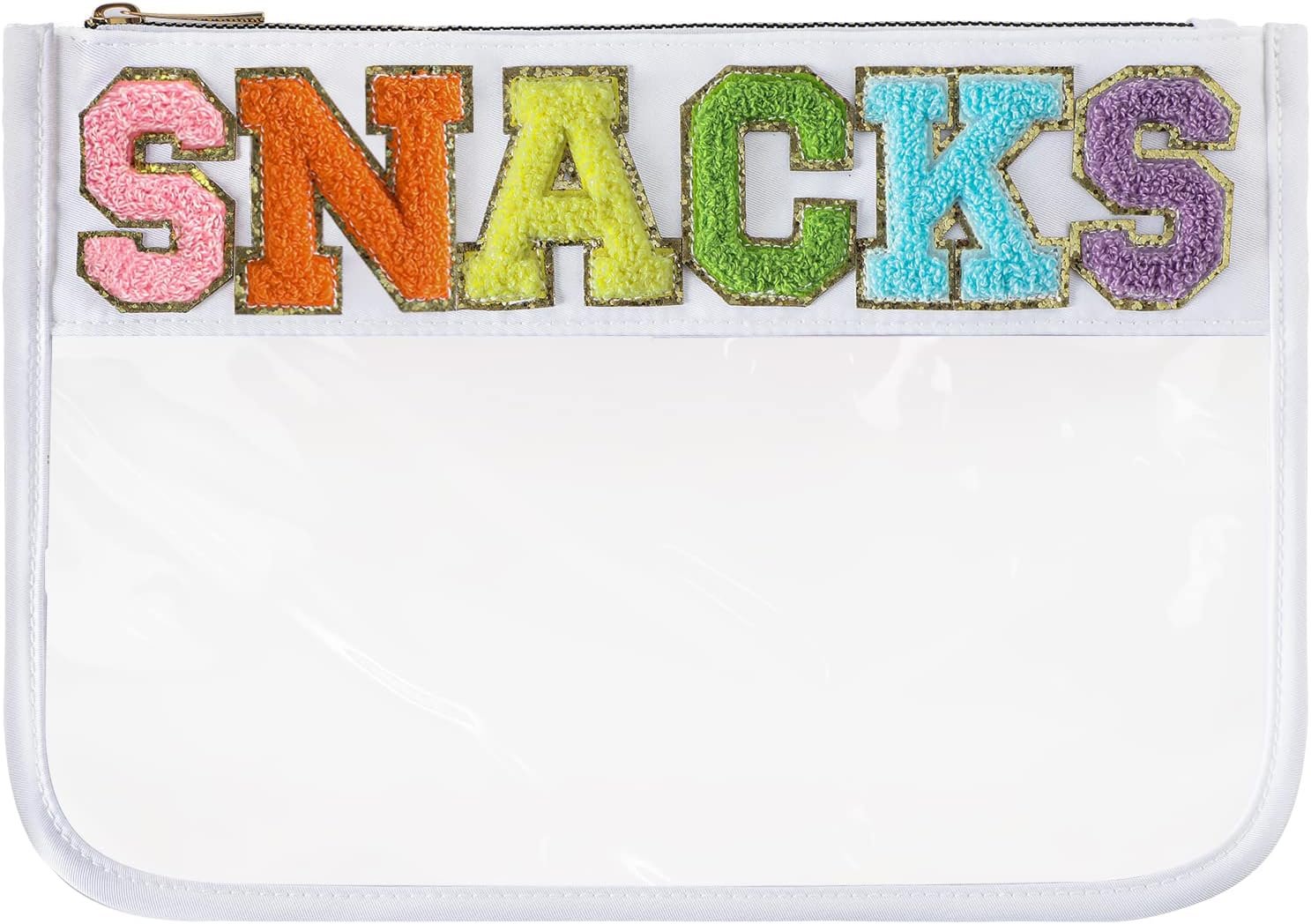 DYSHAYEN Clear Snacks Bag for Travel