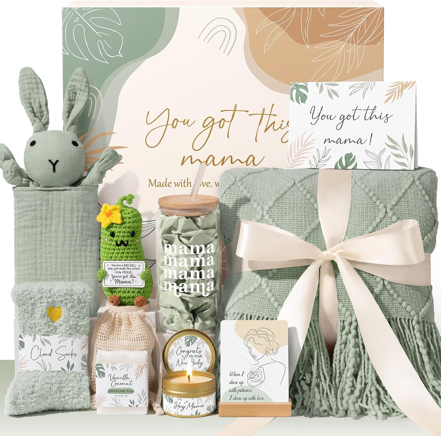 New Mom Gifts Postpartum Essentials Christmas Gift for New Mom Care Package